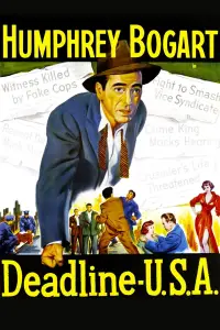 Poster to the movie "Deadline - U.S.A." #1145942