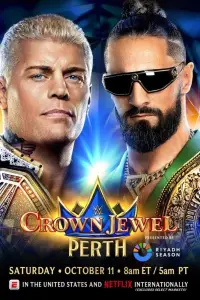 Poster to the movie "WWE Crown Jewel 2025" #924624