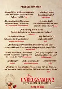 Poster to the movie "Die Unbeugsamen 2 - Guten Morgen, ihr Schönen!" #738554