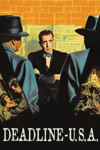 Poster to the movie "Deadline - U.S.A." #1145948