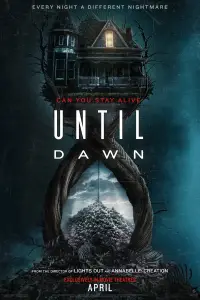 Poster to the movie "Until Dawn" #917410
