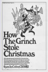 Poster to the movie "How the Grinch Stole Christmas!" #588120