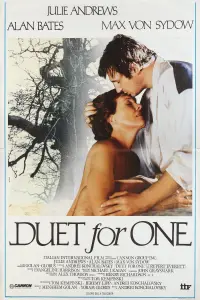 Poster to the movie "Duet for One" #961281