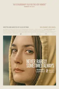 Poster to the movie "Never Rarely Sometimes Always" #1043992