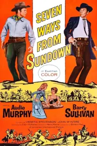 Poster to the movie "Seven Ways from Sundown" #969742
