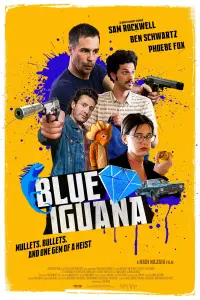 Poster to the movie "Blue Iguana" #1111063