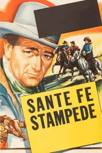 Poster to the movie "Santa Fe Stampede" #996733