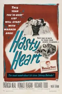 Poster to the movie "The Hasty Heart" #1146245