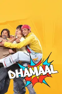 Poster to the movie "Dhamaal" #825442