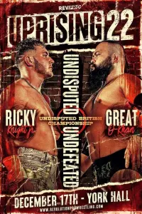 Poster to the movie "RevPro: Uprising 2022" #864406