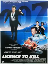 Poster to the movie "Licence to Kill" #651431