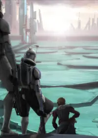 Poster to the movie "Star Wars: The Clone Wars" #1093955