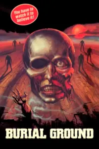 Poster to the movie "Burial Ground" #1035965