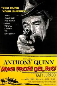 Poster to the movie "Man from Del Rio" #1221623