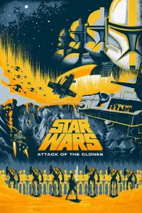 Poster to the movie "Star Wars: Episode II - Attack of the Clones" #617150