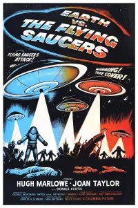 Poster to the movie "Earth vs. the Flying Saucers" #956278