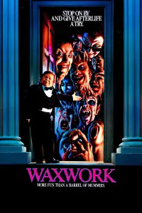 Poster to the movie "Waxwork" #988238