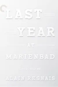 Poster to the movie "Last Year at Marienbad" #215506