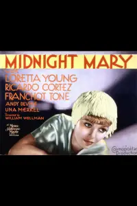 Poster to the movie "Midnight Mary" #1238277