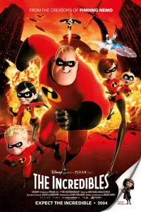 Poster to the movie "The Incredibles" #906209