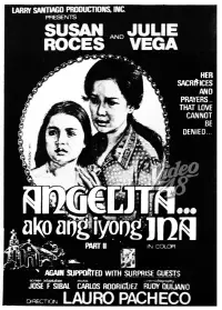 Poster to the movie "Angelita... Ako Ang Iyong Ina" #1156911