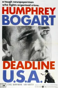 Poster to the movie "Deadline - U.S.A." #1145943