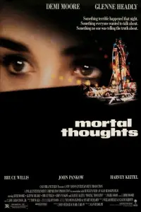 Poster to the movie "Mortal Thoughts" #1159694