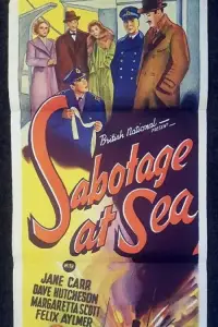 Poster to the movie "Sabotage at Sea" #1198238