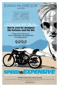 Poster to the movie "Speed Is Expensive: The Philip Vincent Story" #1149313