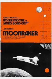 Poster to the movie "Moonraker" #932626