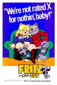 Poster to the movie "Fritz the Cat" #986741