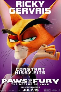 Poster to the movie "Paws of Fury: The Legend of Hank" #681037