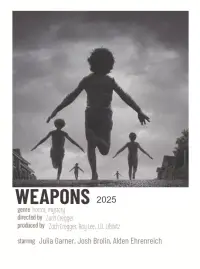 Poster to the movie "Weapons" #1119883