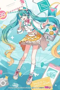 Poster to the movie "Hatsune Miku: Magical Mirai 2024" #878491