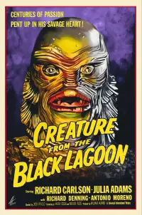 Poster to the movie "Creature from the Black Lagoon" #943745
