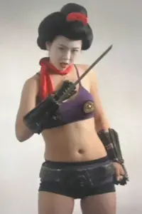 Poster to the movie "GeishaCop: Fearsome Geisha Corps - Go to Hell" #978162