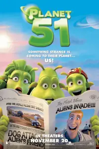 Poster to the movie "Planet 51" #731976