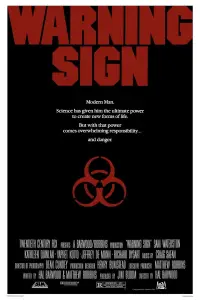 Poster to the movie "Warning Sign" #995239