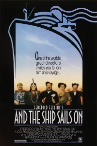 Poster to the movie "And the Ship Sails On" #1018753