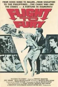 Poster to the movie "Flight to Fury" #961414