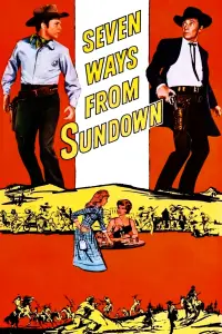 Poster to the movie "Seven Ways from Sundown" #969740