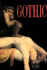 Poster to the movie "Gothic" #1233249