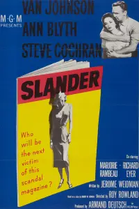 Poster to the movie "Slander" #732965