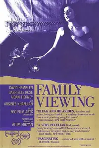 Poster to the movie "Family Viewing" #1168191