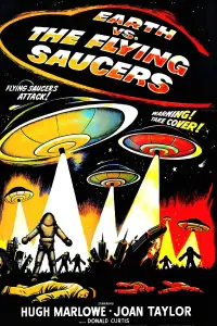Poster to the movie "Earth vs. the Flying Saucers" #956282