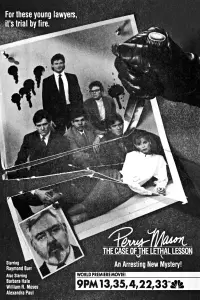 Poster to the movie "Perry Mason: The Case of the Lethal Lesson" #1126903