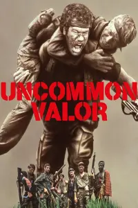 Poster to the movie "Uncommon Valor" #991539