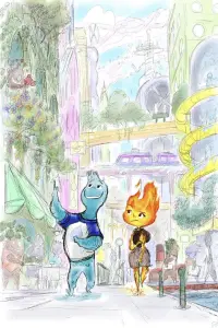 Poster to the movie "Elemental" #163323