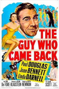 Poster to the movie "The Guy Who Came Back" #1135159