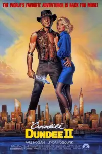 Poster to the movie "Crocodile Dundee II" #954178